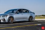 Lexus GS F on Vossen Wheels (VFS-10) 2017 года